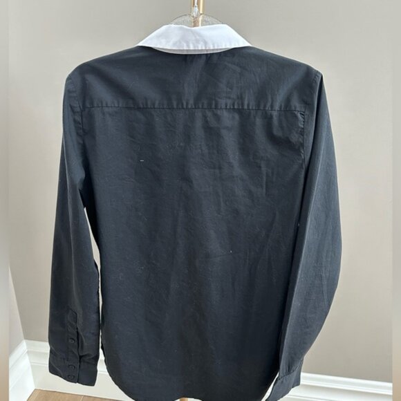 Twik twik from Simon's Cotton Blend Contrast Collar Button Down Shirt Me… - Picture 2 of 3